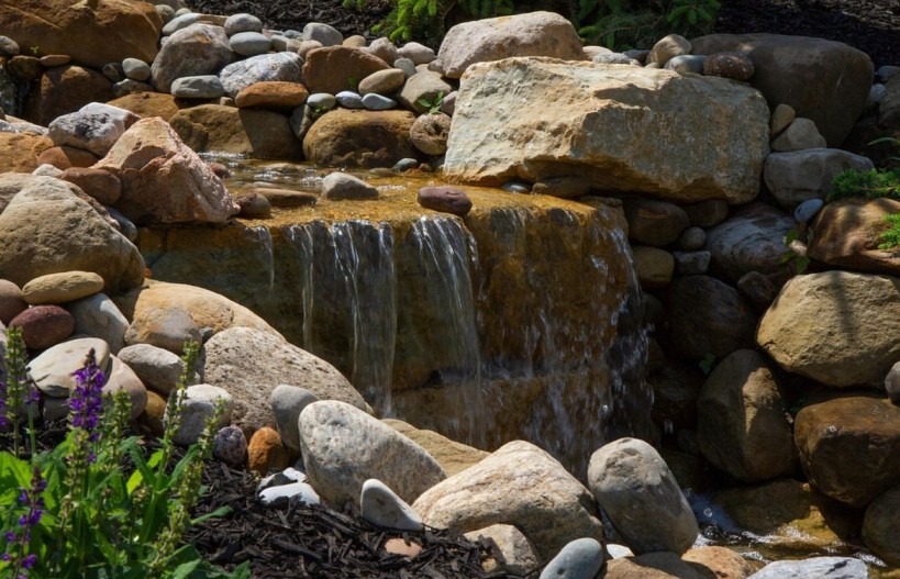 Image of a water feature in Kelowna, BC