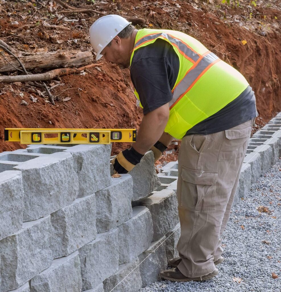 repair retaining wall